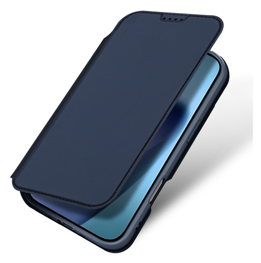 Dux Ducis Skin Pro Apple iPhone 17 Air Hoesje Portemonnee Book Case Blauw afbeelding 1
