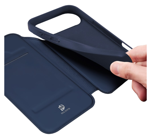 Dux Ducis Skin Pro Apple iPhone 17 Air Hoesje Portemonnee Book Case Blauw afbeelding 8