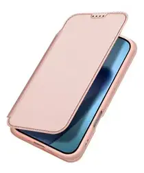 Dux Ducis Skin Pro Apple iPhone Air Hoesje Portemonnee Book Case Roze afbeelding