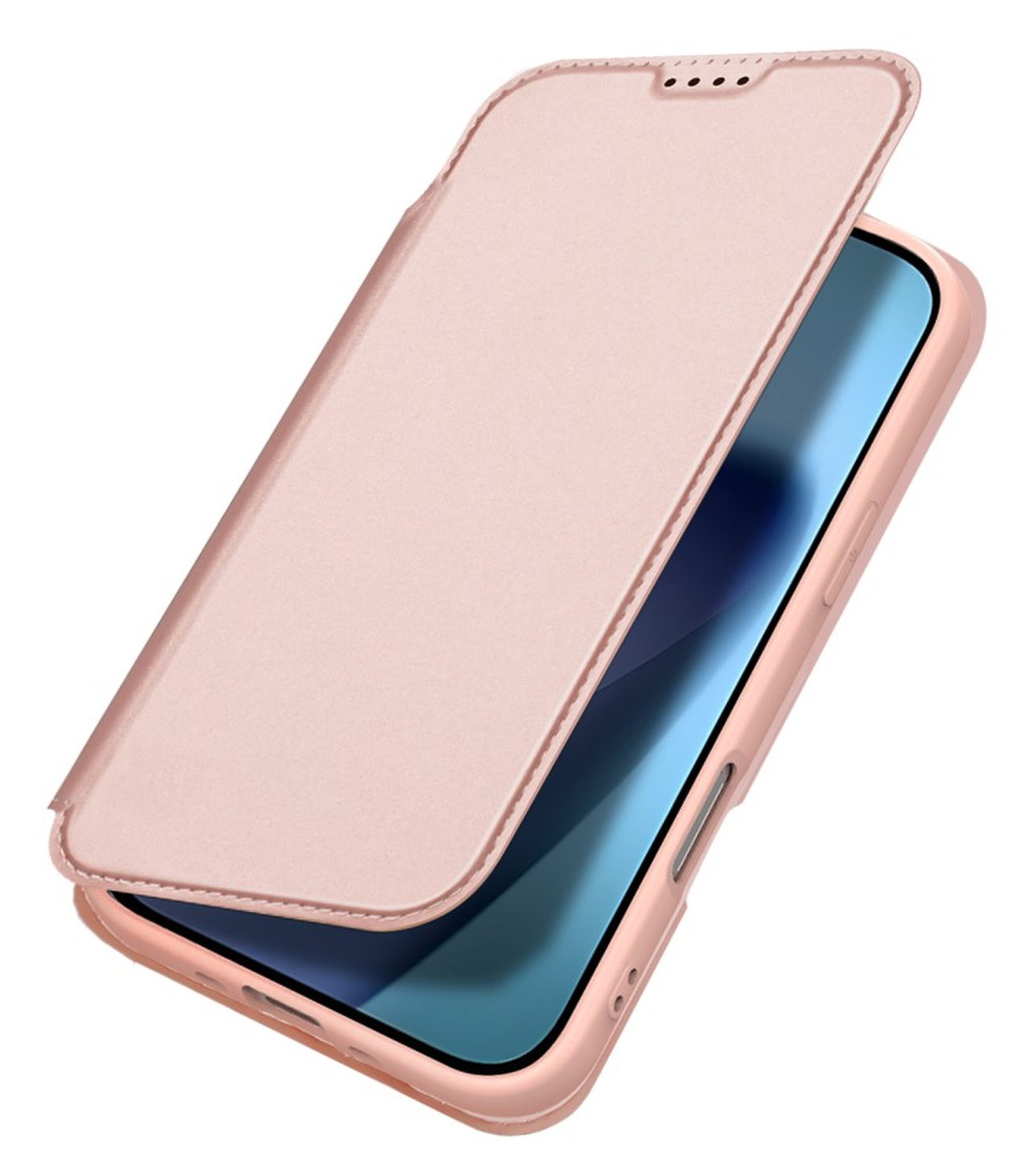 Dux Ducis Skin Pro Apple iPhone 17 Air Hoesje Portemonnee Book Case Roze afbeelding 1