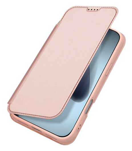 Dux Ducis Skin Pro Apple iPhone 17 Pro Hoesje Portemonnee Book Case Roze afbeelding 1