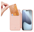 Dux Ducis Skin Pro Apple iPhone 17 Pro Hoesje Portemonnee Book Case Roze afbeelding 2