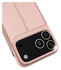 Dux Ducis Skin Pro Apple iPhone 17 Pro Hoesje Portemonnee Book Case Roze afbeelding 5