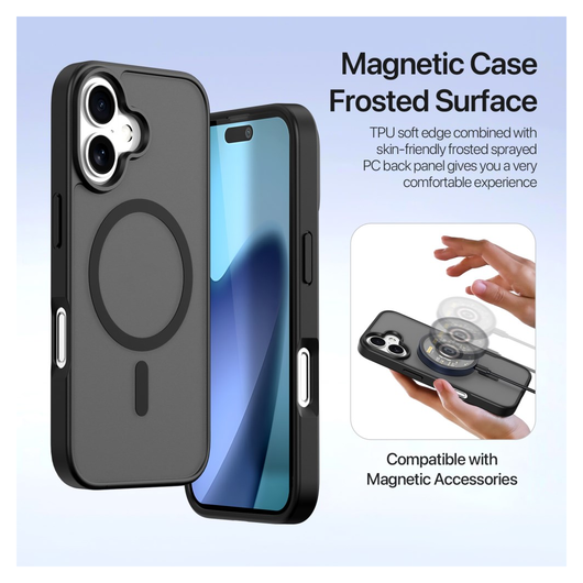 Dux Ducis Lawa Apple iPhone 17 Hoesje 2-in-1 Wallet Book Case MagSafe Zwart afbeelding 8
