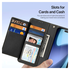 Dux Ducis Lawa Apple iPhone 17 Hoesje 2-in-1 Wallet Book Case MagSafe Zwart afbeelding 9