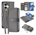 Dux Ducis Lawa Apple iPhone 17 Hoesje 2-in-1 Wallet Book Case MagSafe Grijs afbeelding 2