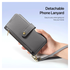 Dux Ducis Lawa Apple iPhone 17 Hoesje 2-in-1 Wallet Book Case MagSafe Grijs afbeelding 5