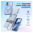 Dux Ducis Lawa Apple iPhone 17 Hoesje 2-in-1 Wallet Book Case MagSafe Blauw afbeelding 3