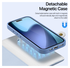 Dux Ducis Lawa Apple iPhone 17 Hoesje 2-in-1 Wallet Book Case MagSafe Blauw afbeelding 5