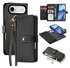 Dux Ducis Lawa Apple iPhone 17 Air Hoesje 2-in-1 Wallet Book Case MagSafe Zwart afbeelding 2
