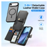 Dux Ducis Lawa Apple iPhone 17 Air Hoesje 2-in-1 Wallet Book Case MagSafe Zwart afbeelding 3