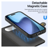 Dux Ducis Lawa Apple iPhone 17 Air Hoesje 2-in-1 Wallet Book Case MagSafe Zwart afbeelding 5