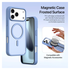 Dux Ducis Lawa Apple iPhone 17 Pro Hoesje 2-in-1 Wallet Book Case MagSafe Blauw afbeelding 8