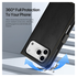 Dux Ducis Lawa iPhone 17 Pro Max Hoesje 2-in-1 Wallet Book Case MagSafe Zwart afbeelding 4