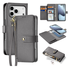 Dux Ducis Lawa iPhone 17 Pro Max Hoesje 2-in-1 Wallet Book Case MagSafe Grijs afbeelding 2