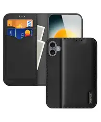 Dux Ducis Hivo Apple iPhone 17 Hoesje RFID Book Case Zwart afbeelding