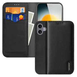 Dux Ducis Hivo Apple iPhone 17 Hoesje RFID Book Case Zwart afbeelding