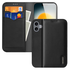 Dux Ducis Hivo Apple iPhone 17 Hoesje RFID Book Case Zwart afbeelding 1