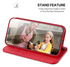 Dux Ducis Hivo Apple iPhone 17 Hoesje RFID Book Case Rood afbeelding 7