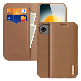 Dux Ducis Hivo Apple iPhone 17 Air Hoesje RFID Book Case Bruin