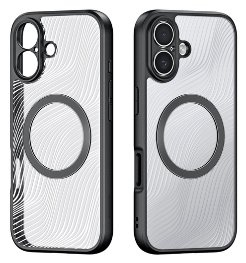 Dux Ducis Aimo Apple iPhone 17 Hoesje MagSafe Back Cover Zwart afbeelding 2