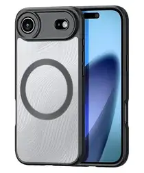 Dux Ducis Aimo Apple iPhone 17 Air Hoesje MagSafe Back Cover Zwart afbeelding