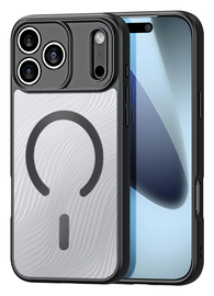 Dux Ducis Aimo Apple iPhone 17 Pro Hoesje MagSafe Back Cover Zwart