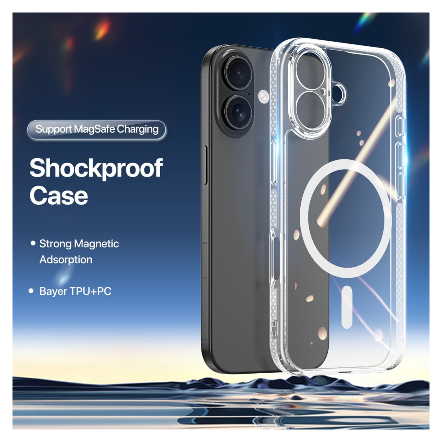 Dux Ducis Clin Apple iPhone 17 Hoesje MagSafe Back Cover Transparant afbeelding 3