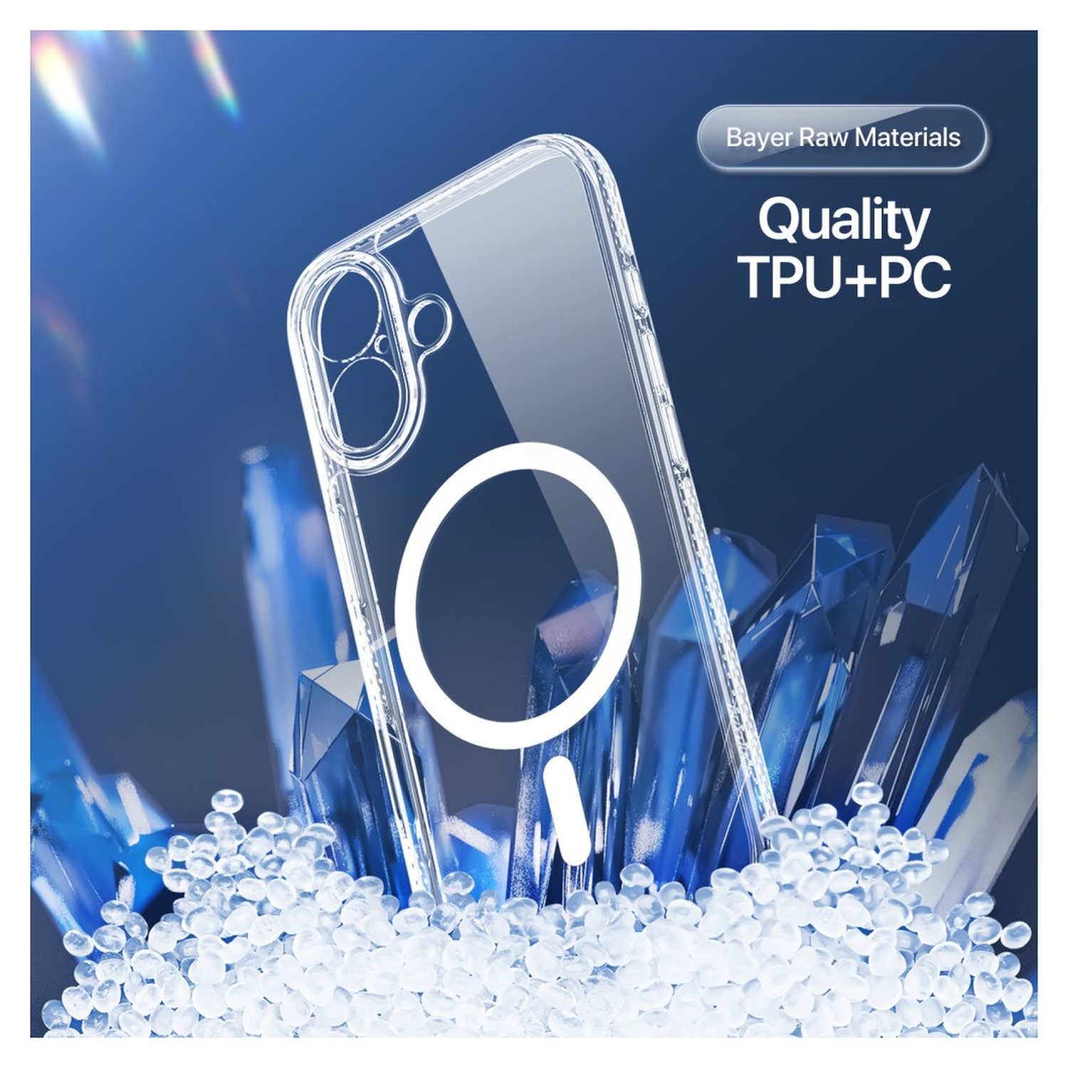 Dux Ducis Clin Apple iPhone 17 Hoesje MagSafe Back Cover Transparant afbeelding 6