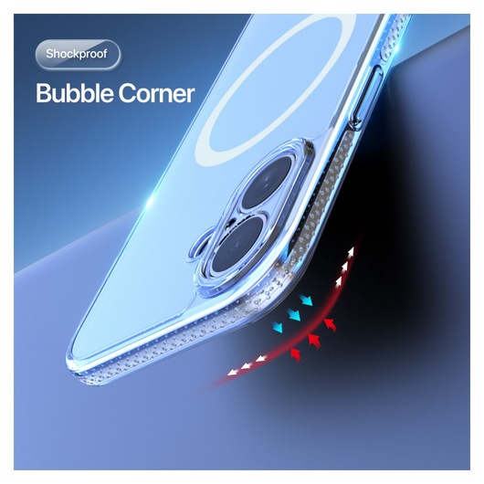 Dux Ducis Clin Apple iPhone 17 Hoesje MagSafe Back Cover Transparant afbeelding 7