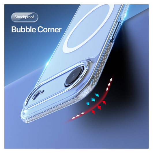 Dux Ducis Clin Apple iPhone 17 Air Hoesje MagSafe Back Cover Transparant afbeelding 5