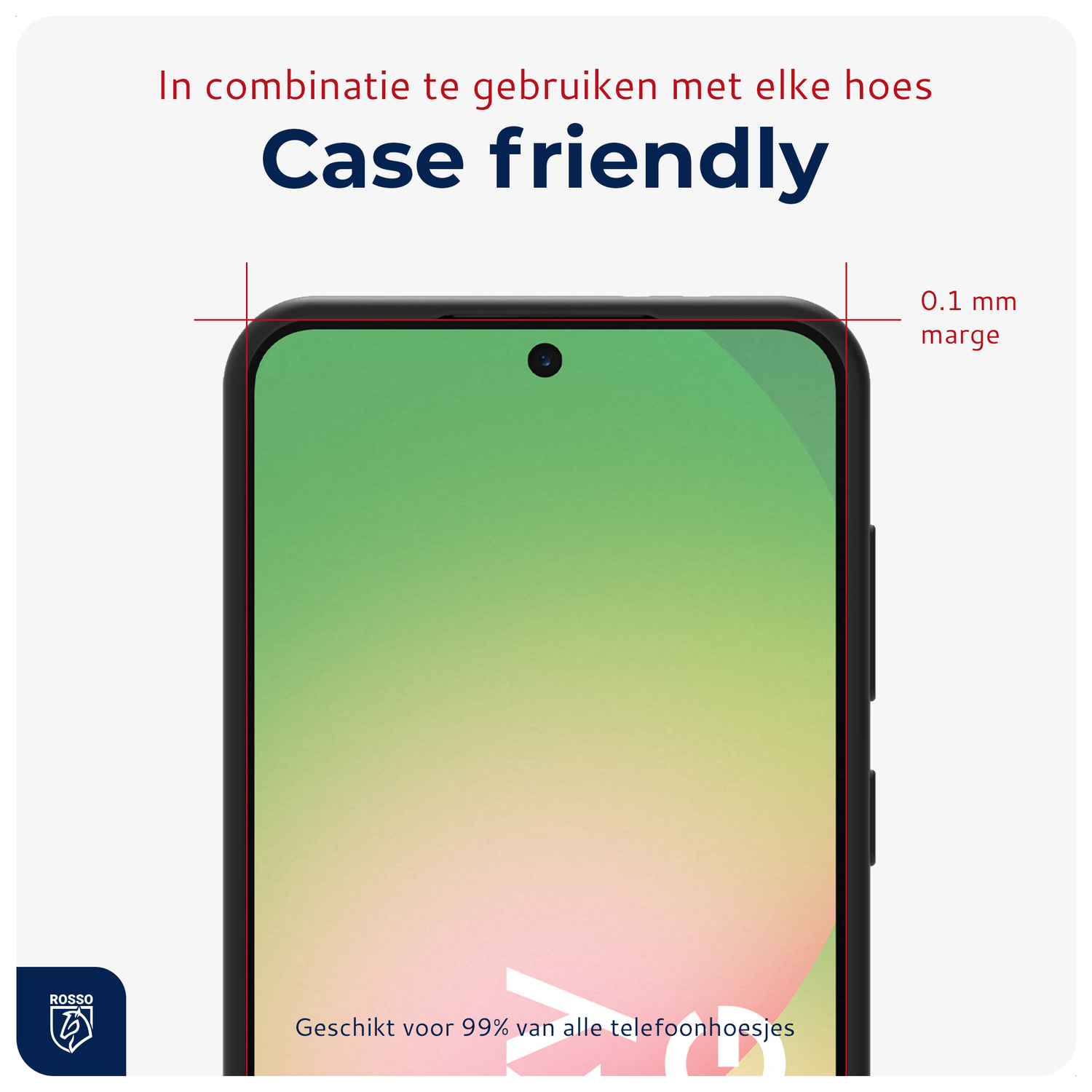 Rosso Samsung Galaxy A56 / S24 FE Tempered Glass met Installatietray (2-Pack) afbeelding 9