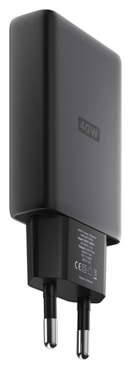 Nomad 40W Slim USB-C GaN Power Delivery Snellader Zwart afbeelding 6