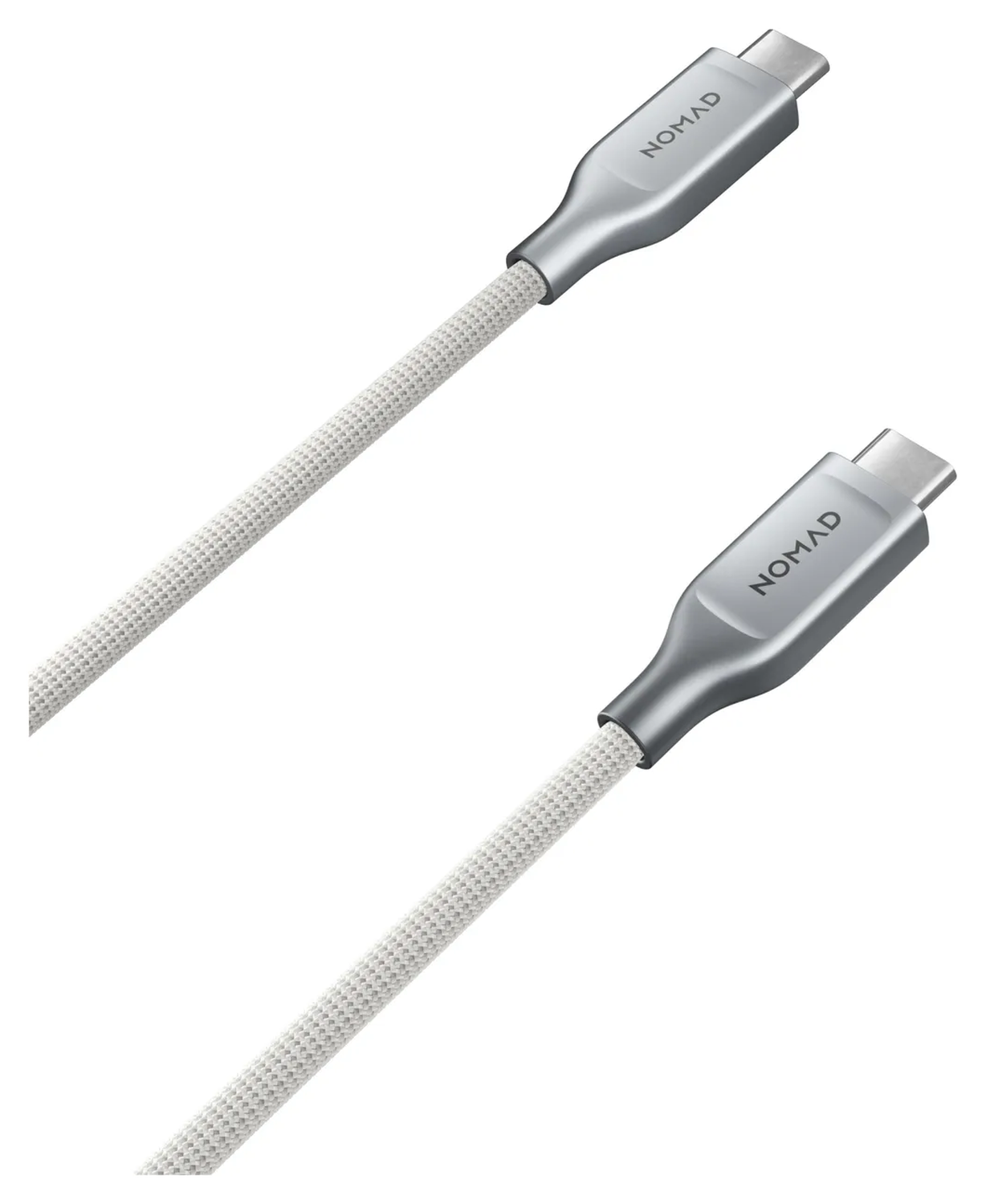 Nomad Kevlar USB-C naar USB-C Kabel 240W Power Delivery Fast Charge 3M Wit afbeelding 2
