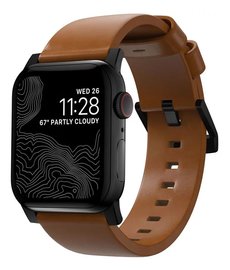 Nomad Modern Leather Band Apple Watch 46/49MM English Tan