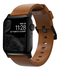 Nomad Modern Leather Band Apple Watch 46/49MM English Tan afbeelding 1