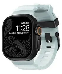 Nomad Rocky Point - Apple Watch Band - 1-10/SE/Ultra - 49/46/45/44/42MM - Blauw afbeelding