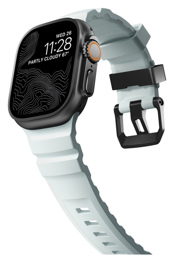 Nomad Rocky Point - Apple Watch Band - 1-10/SE/Ultra - 49/46/45/44/42MM - Blauw afbeelding 3