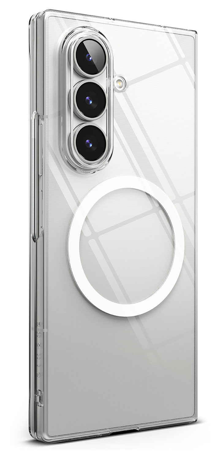 Ringke Slim Magnetic Samsung Galaxy Z Fold 7 Hoesje MagSafe Transparant afbeelding 15