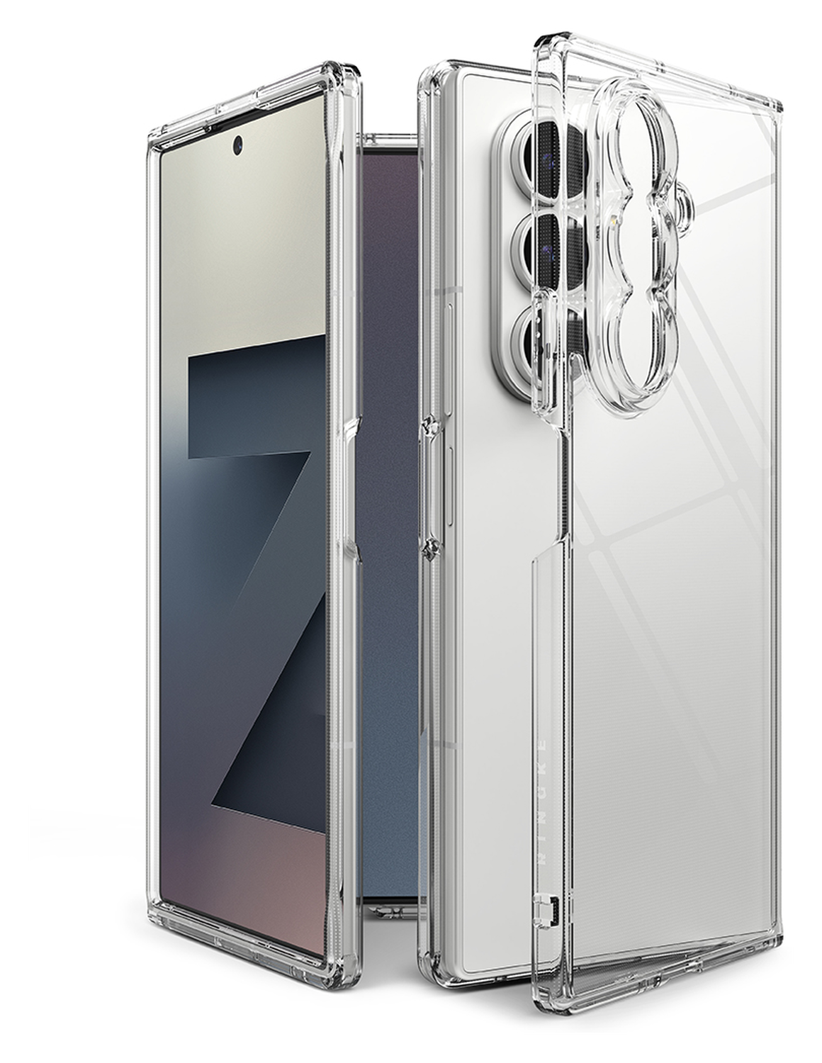 Ringke Fusion Samsung Galaxy Z Fold 7 Hoesje Back Cover Transparant afbeelding 11