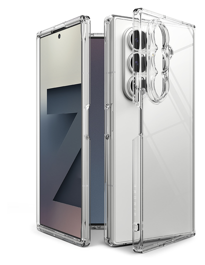 Ringke Fusion Samsung Galaxy Z Fold 7 Hoesje Back Cover Transparant afbeelding 11