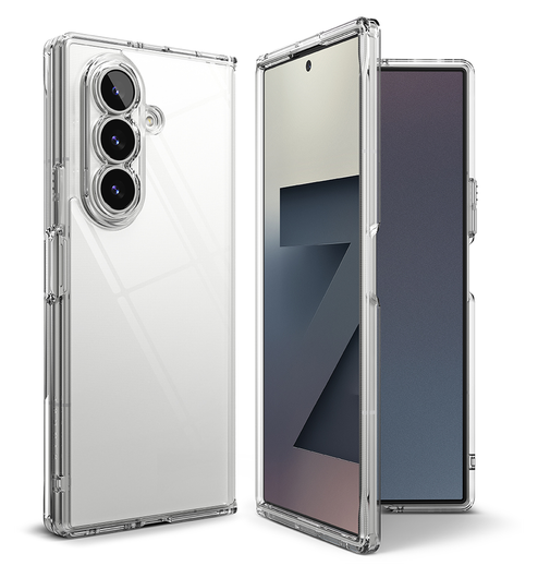 Ringke Fusion Samsung Galaxy Z Fold 7 Hoesje Back Cover Transparant afbeelding 12