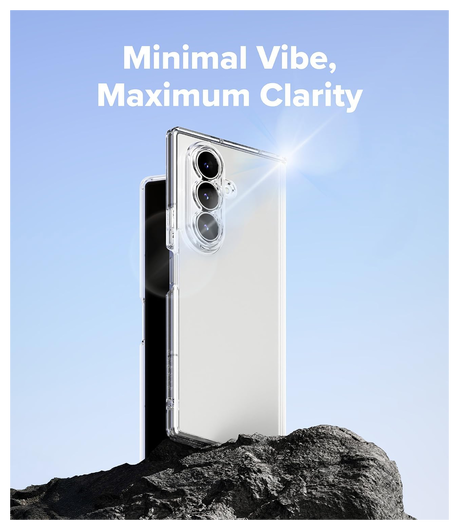 Ringke Fusion Samsung Galaxy Z Fold 7 Hoesje Back Cover Transparant afbeelding 4