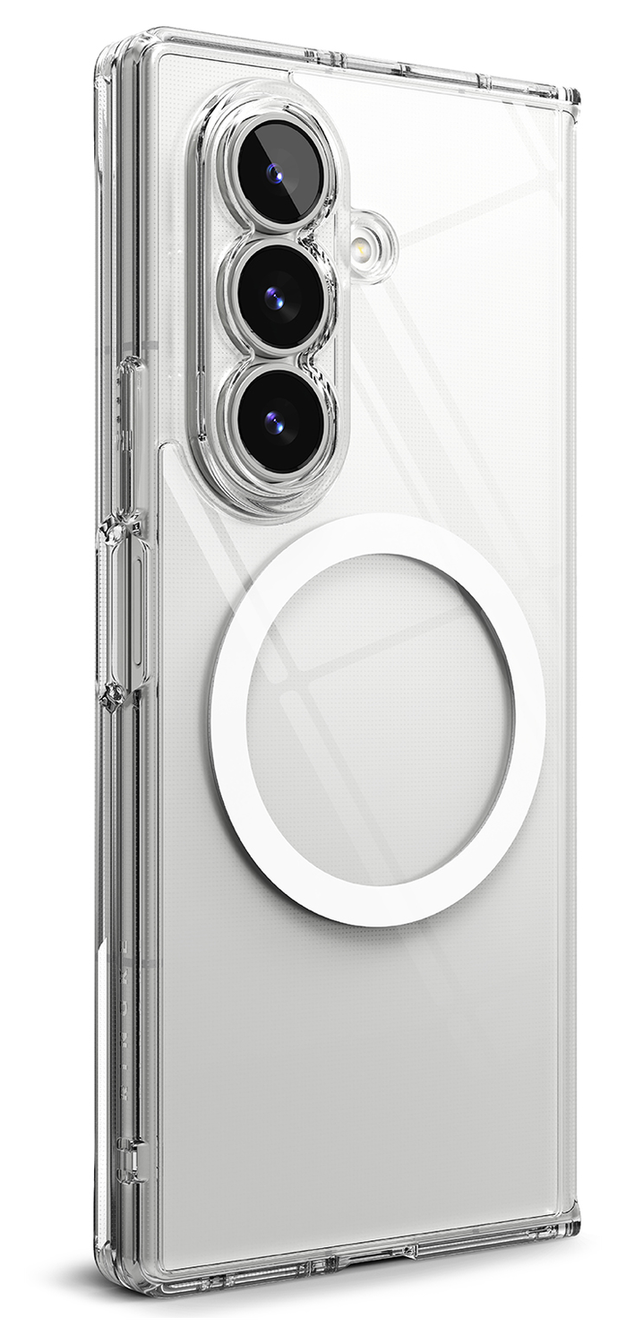 Ringke Fusion Magnetic Samsung Galaxy Z Fold 7 Hoesje MagSafe Transparant afbeelding 15