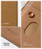 Ringke Folio Grip Wallet Magnetic Samsung Galaxy Z Fold 7 Hoesje Bruin afbeelding 3
