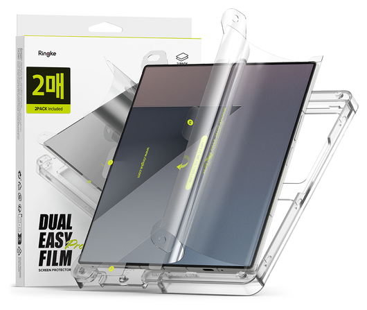 Ringke Dual Easy Pro Film Samsung Galaxy Z Fold 7 Screen Protector Jig 2-Pack afbeelding 1