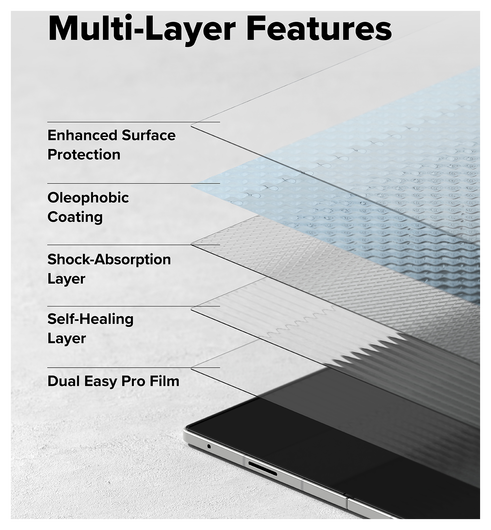 Ringke Dual Easy Pro Film Samsung Galaxy Z Fold 7 Screen Protector Jig 2-Pack afbeelding 11