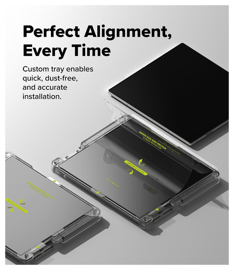 Ringke Dual Easy Pro Film Samsung Galaxy Z Fold 7 Screen Protector Jig 2-Pack afbeelding 4