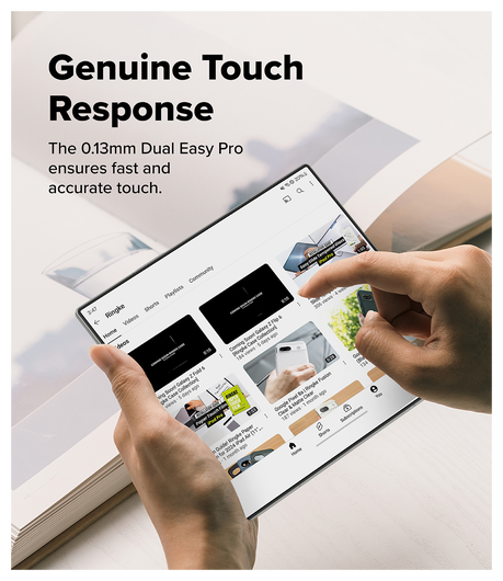 Ringke Dual Easy Pro Film Samsung Galaxy Z Fold 7 Screen Protector Jig 2-Pack afbeelding 7