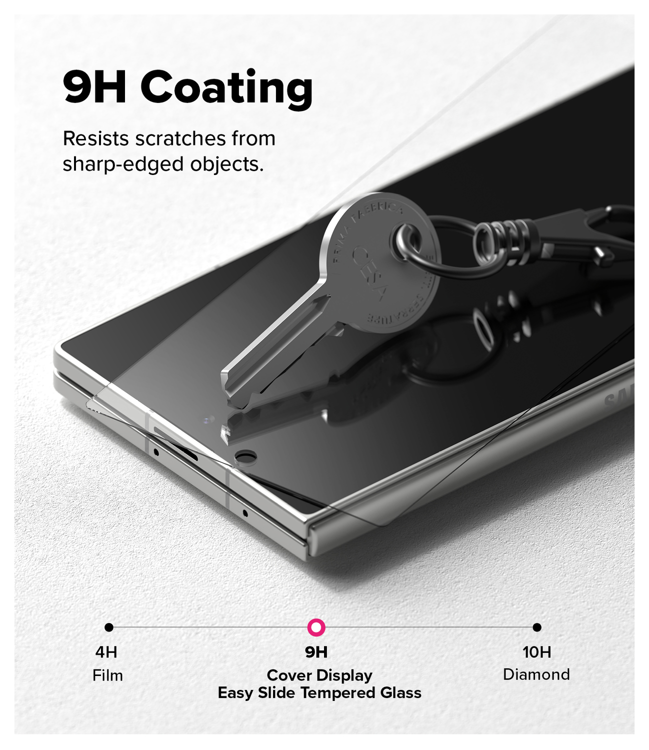 Ringke Cover Display Easy Slide Samsung Z Fold 7 Screen Protector met Jig 2-Pack afbeelding 7